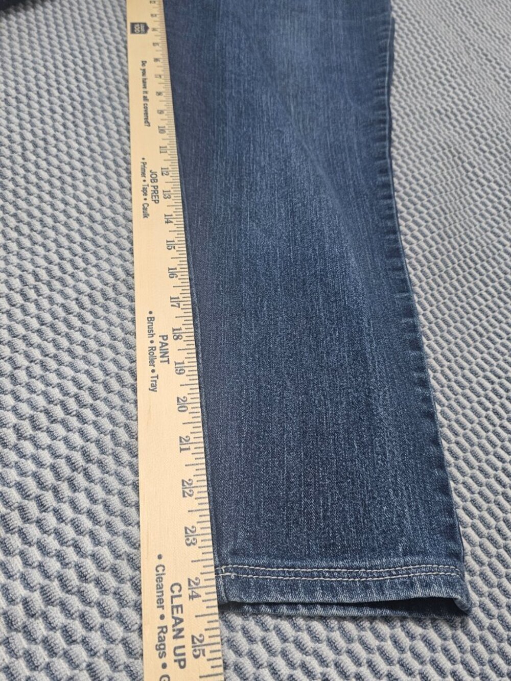 Gloria Vanderbilt Amanda Dark Wash Denim High Rise Jeans Altered- Size 6 Short - Picture 7 of 8